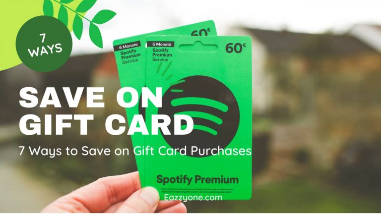 7 Ways To Save On Gift Card Purchases Eazzyone